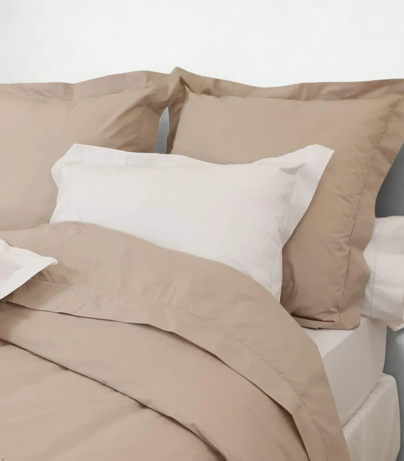 Online Laken in wit perkalkatoen 270x290 cm Lakens