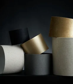 Discount Lampenkap Livigno - Zwart - 20x20x15cm Lampenkappen