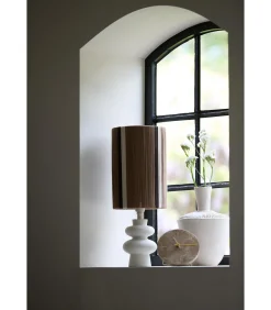 Lampenkap Medan - Donkerbruin - Ø20cm Lampenkappen