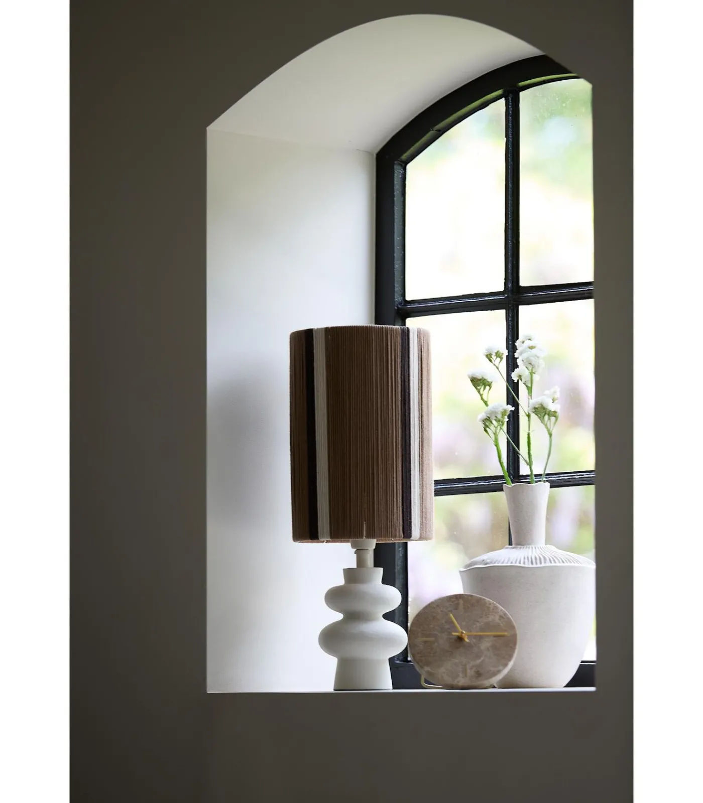 Lampenkap Medan - Donkerbruin - Ø20cm Lampenkappen