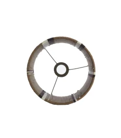 Lampenkap Medan - Donkerbruin - Ø25cm Lampenkappen