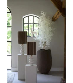 Discount Lampenkap Medan - Donkerbruin - Ø30cm Lampenkappen