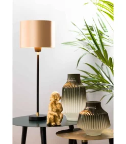 Best Lampenkap Monaco - Goud - 20x20x15cm Lampenkappen