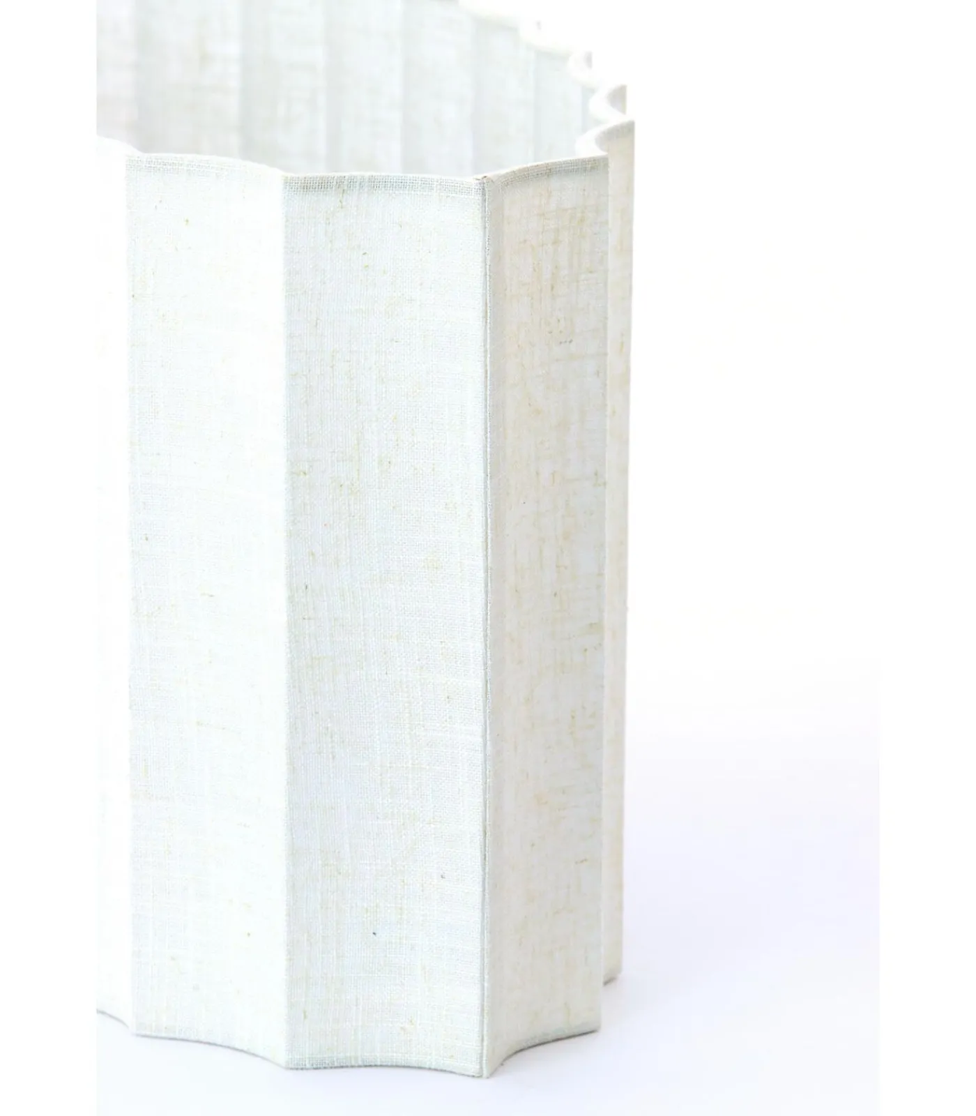 Clearance Lampenkap ovaal Disli - Wit - 45x21x22cm Lampenkappen