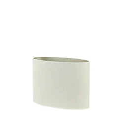 Best Lampenkap Ovaal Saverna - Eiwit - 30x15x25cm Lampenkappen
