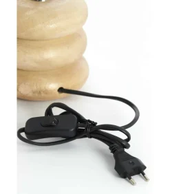 Outlet Lampvoet Budongo - Bruin - Ø12x12cm Muurverlichting