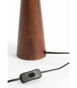 Lampvoet Festina - Roodbruin - Ø9x40cm Muurverlichting