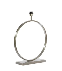 Lampvoet Liva - Nikkel - 50x15x62cm Tafellampen