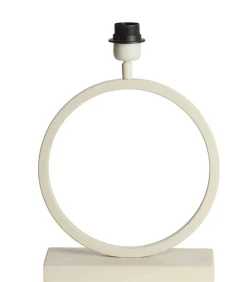 Outlet Lampvoet Liva - Wit - 30x12.5x42cm Tafellampen