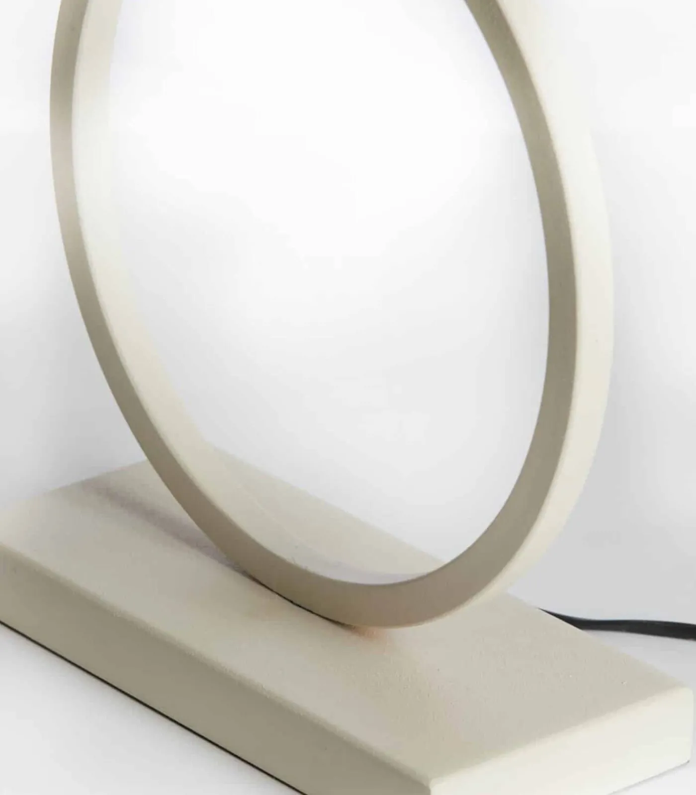 Outlet Lampvoet Liva - Wit - 30x12.5x42cm Tafellampen