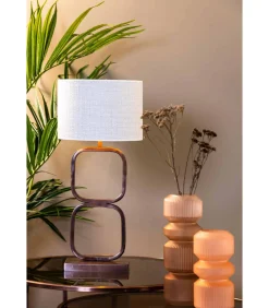 Discount Lampvoet Lutika - Brons - 23x11.5x46cm Tafellampen