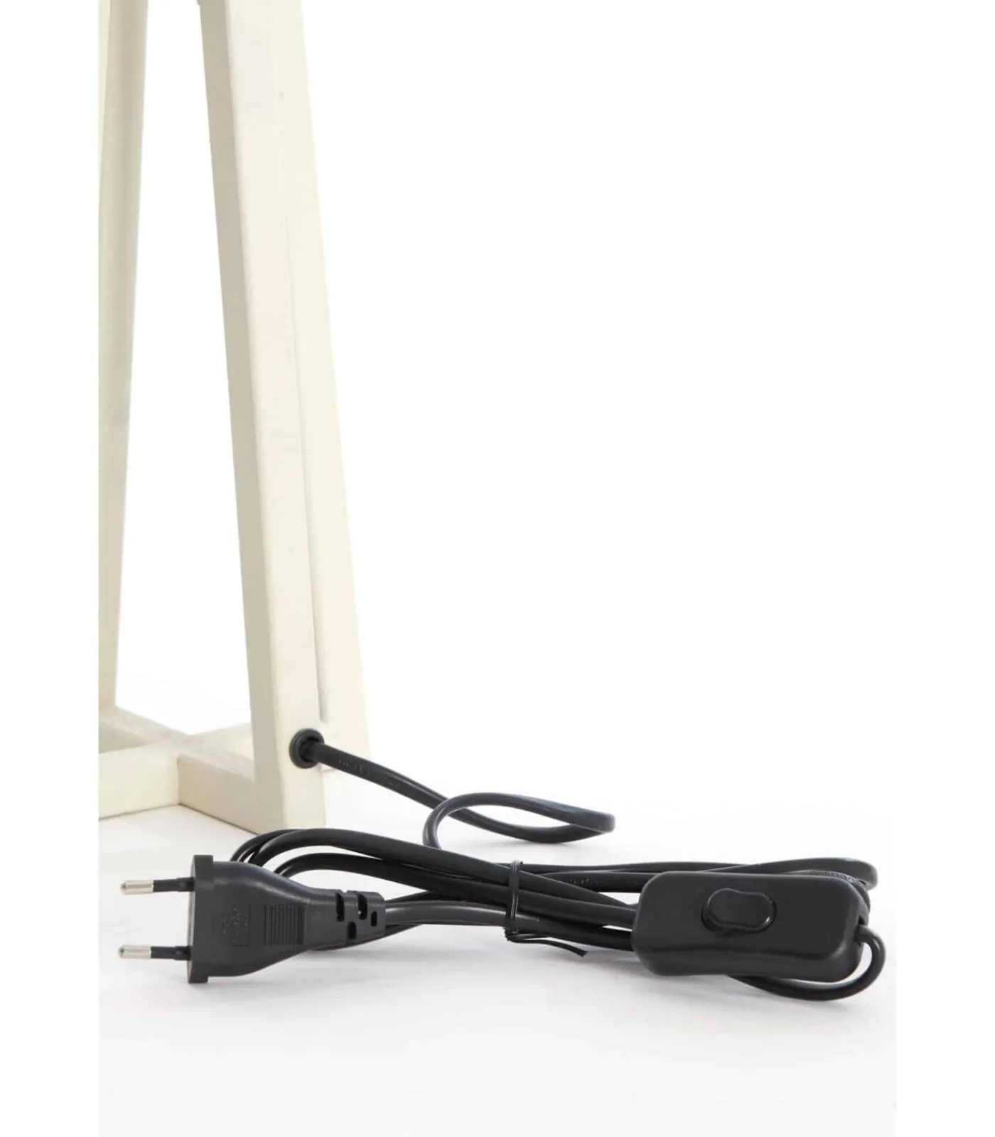 Best Lampvoet Miley - Wit - 11,5x11,5x31cm Tafellampen