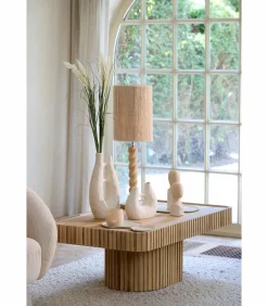 New Lampvoet Nanno - Bruin - Ø15cm Tafellampen