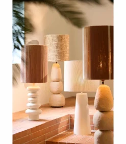 Clearance Lampvoet Olona - Wit - Ø16x35cm Muurverlichting