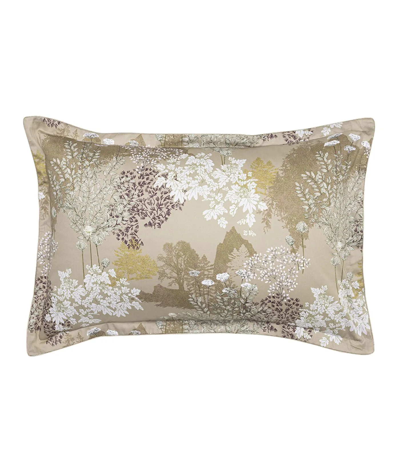 Lande - Kussensloop in katoen satijn met print Kussenslopen