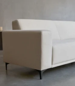 Hot Lars - Hoekbank rechts in ecru stof 300 x 150 cm Zetels