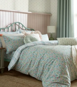 Outlet Sherston Powder Blue Dekbedovertrekken