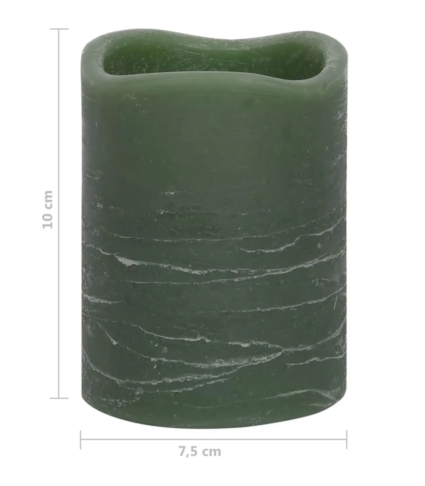 LED-kaarsen vlamloos met afstandsbediening 24 st warmwit Kaarsen & Kaarshouders