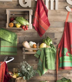 New LEGUMES RACINES - Tafellinnen Theedoek Keuken- & Tafellinnen