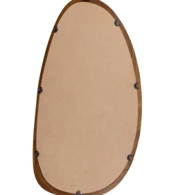 Discount Leif Spiegel - Hout - Naturel - 64x38x2 Spiegels