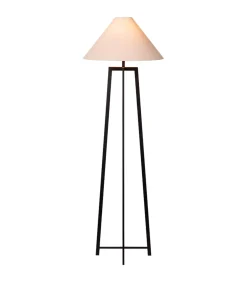 New Leoni - Staande Lamp - Zwart & Wit Vloerlampen