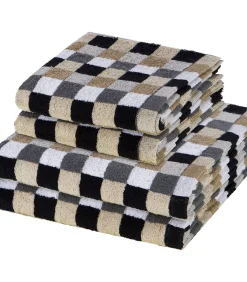 Clearance Lifestyle - 4-delige handdoekenset Badset