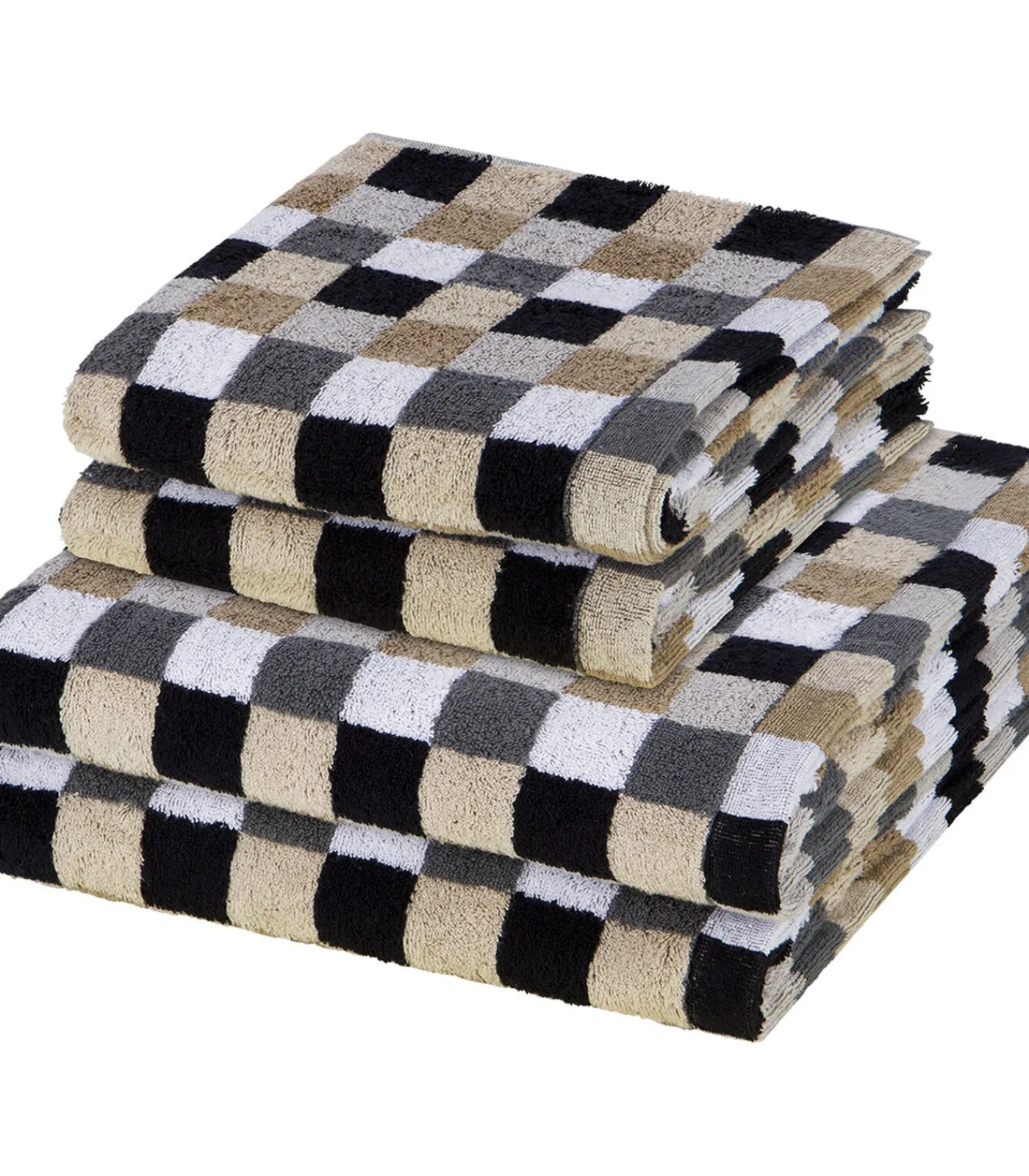 Clearance Lifestyle - 4-delige handdoekenset Badset