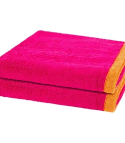 Clearance Lifestyle Splash - 2 X douchehanddoek in set Badset