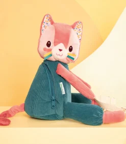 Clearance rugzak voor kinderen - zachte rugzak Jeanne de kat - verstelbare schouderbanden en heupband Reistassen