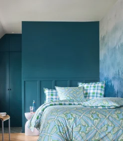 Hot LILLY Bleu - Kussensloop Perkaal katoen Kussenslopen