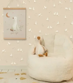 New Vliesbehang - Little Goose - 1000x52 Wanddecoratie