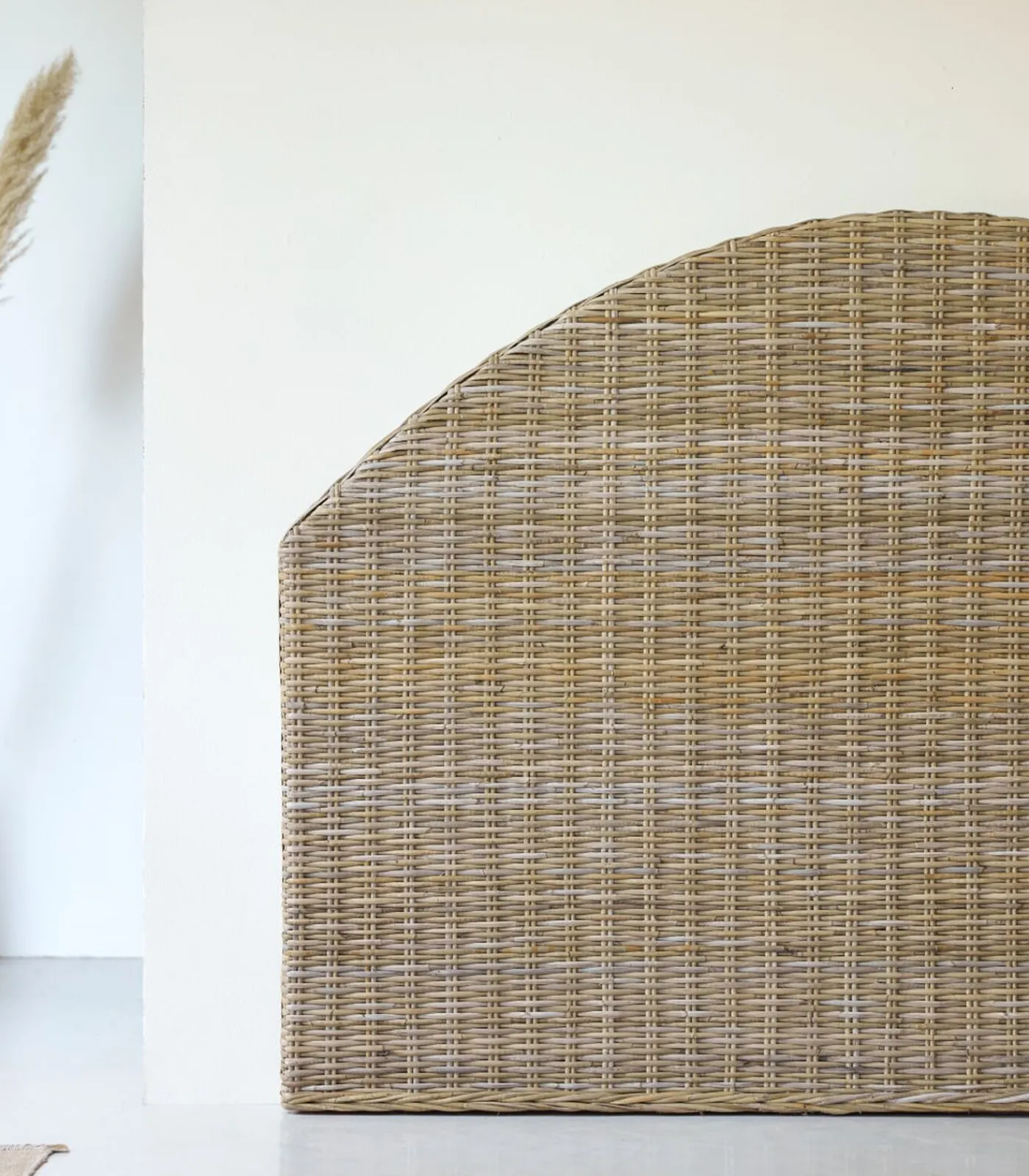 Clearance Louison - Hoofdbord van kubu 160 cm Bedden