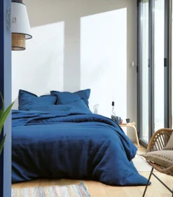 New LOUXOR Marine - Laken linnen Stonewashed Lakens