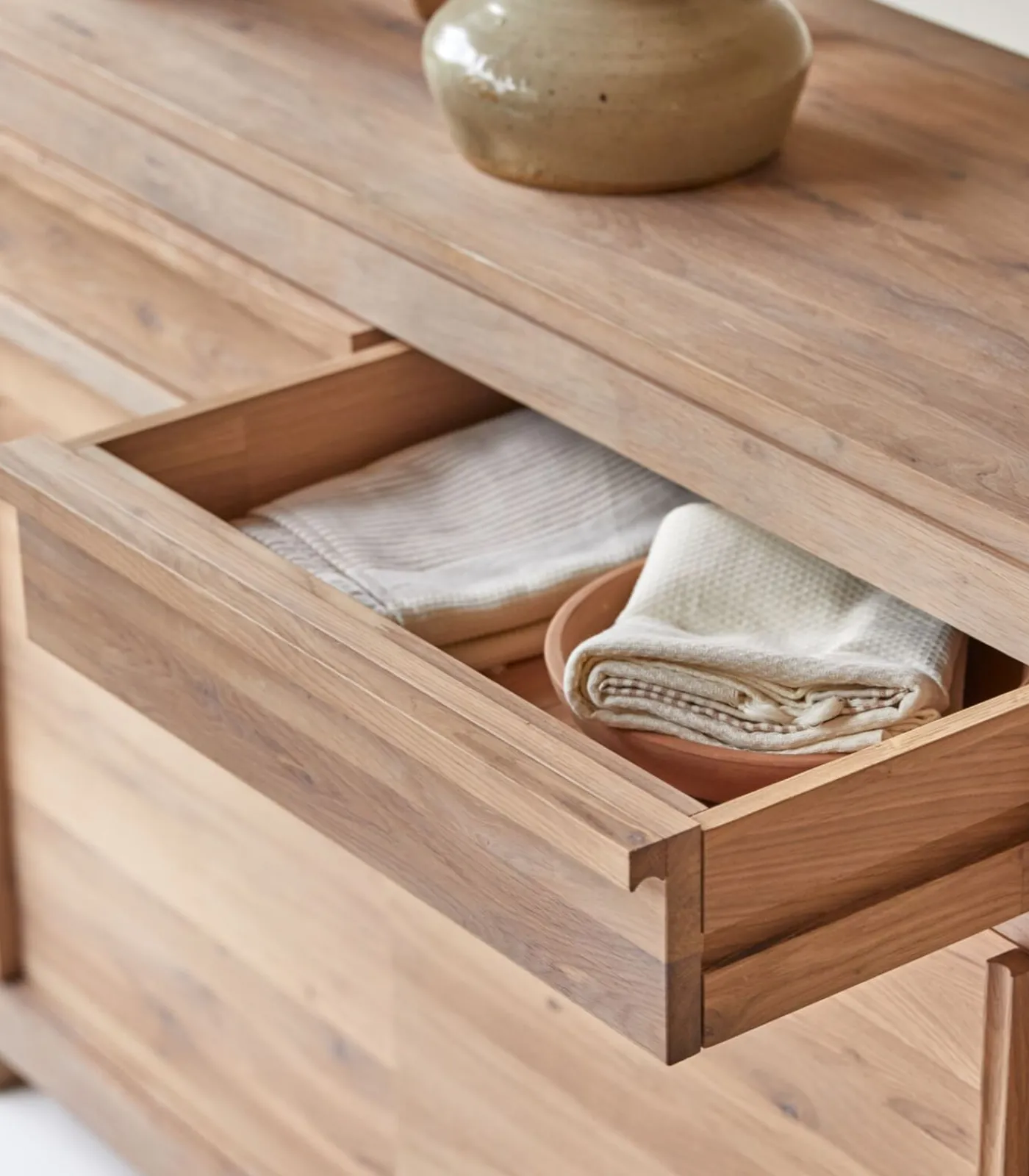 Outlet Luce - Massief eiken buffetkast 120 cm Meubels