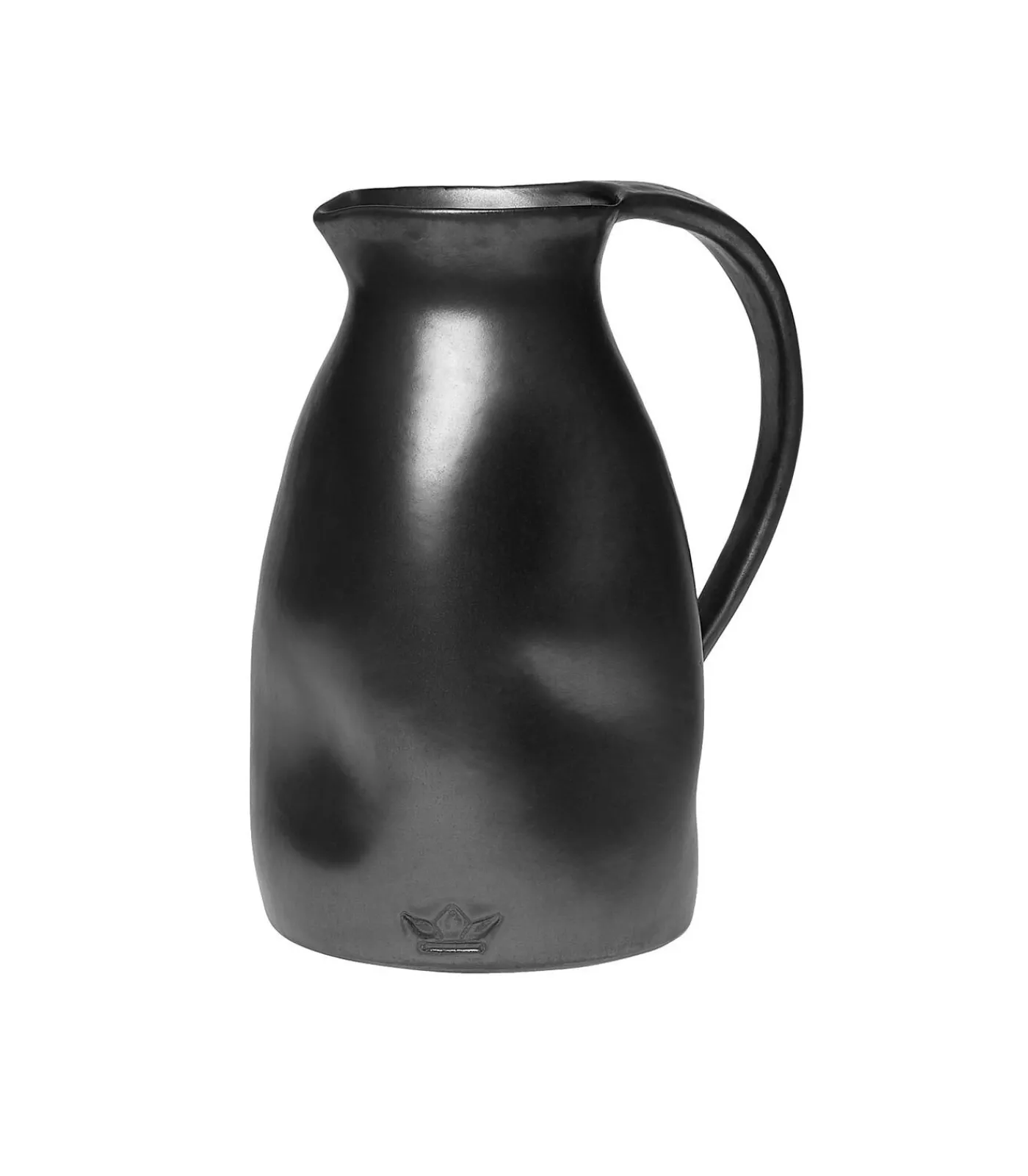 Hot Luxe - Aardewerk - Karaf - Keramiek - Handgemaakt - Anti-drup - Zwart Glazen & Karaffen