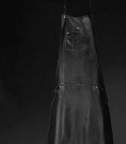 Hot Luxe - Barbecue - BBQ - Keukenschort - Horecaschort - Volnerf - 5 zakken - Zwart Keuken- & Tafellinnen