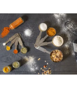 Hot Maatlepels - RVS - 4-delig Bakken