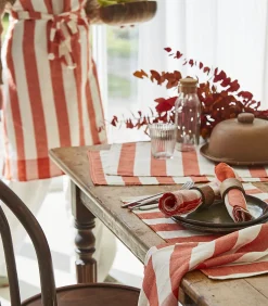 Malo - Halflinnen servet Keuken- & Tafellinnen