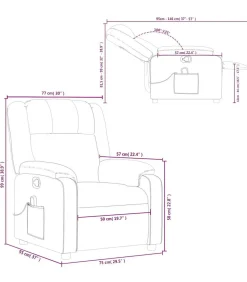 Online Massagestoel verstelbaar stof donkergroen Zetels