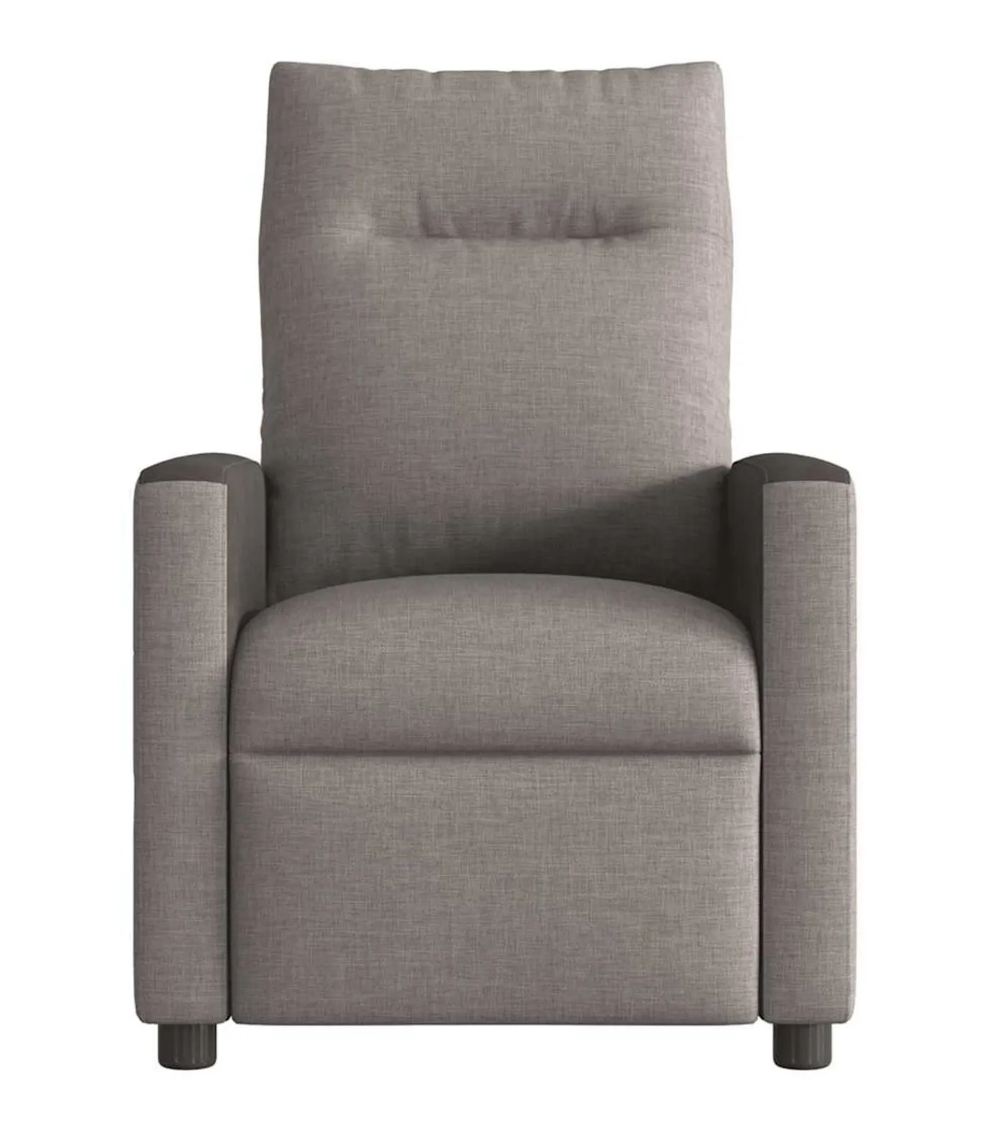 New Massagestoel verstelbaar stof taupe Zetels