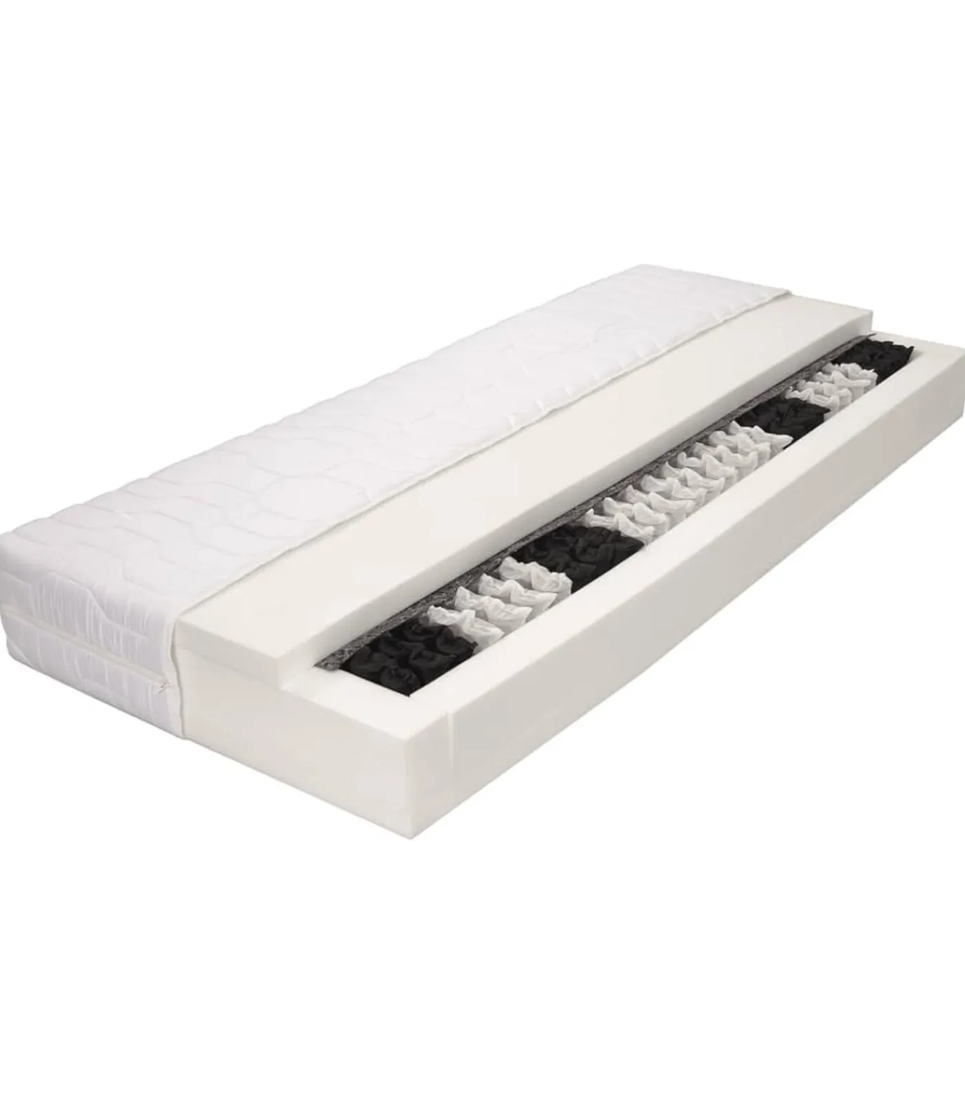 Sale Matras 7 Zone 20 cm pocketvering H2 90x200 cm Matrasbeschermer