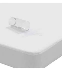 Hot Matrasbeschermer waterdicht 100x220 cm wit Matrasbeschermer