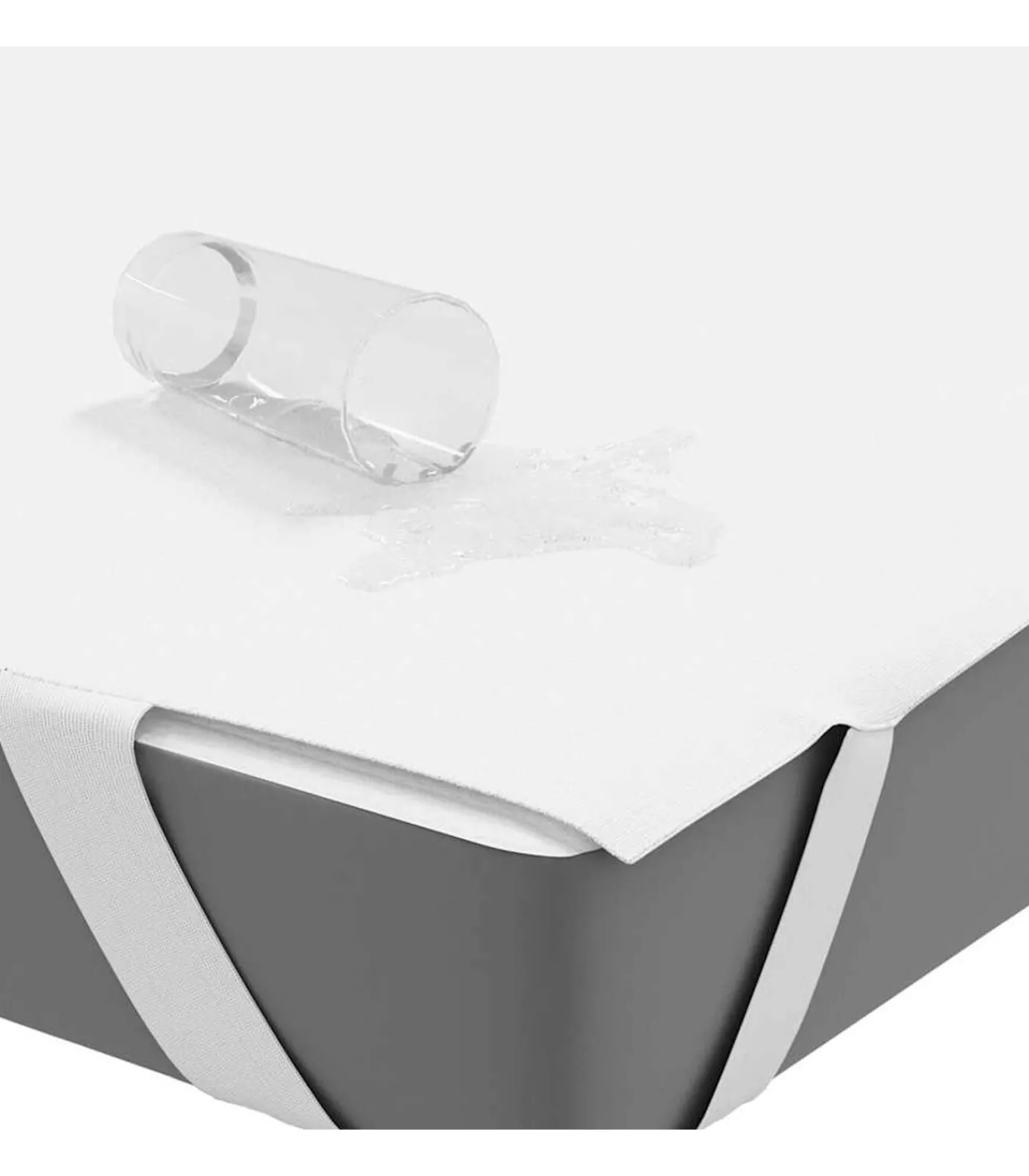 Discount Matrasbeschermer waterdicht 90x200 cm wit Matrasbeschermer