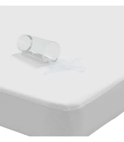 Discount Matrasbeschermer waterdicht 200x220 cm wit Matrasbeschermer
