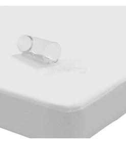 Clearance Matrasbeschermer waterdicht 90x220 cm wit Matrasbeschermer