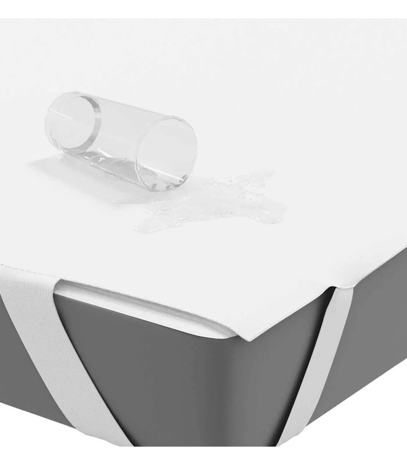 Online Matrasbeschermer waterdicht 90x220 cm wit Matrasbeschermer