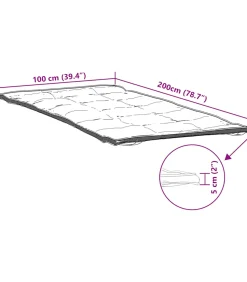 Hot Matrasbeschermer 100x200 cm wit Matrasbeschermer
