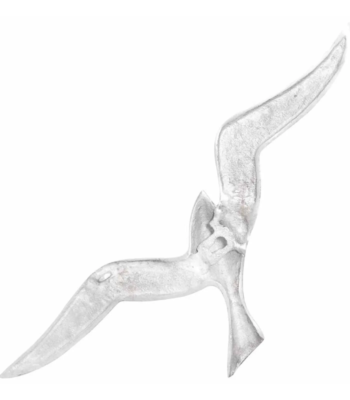 Meeuw 2 pcs Zilver Aluminium Decoratie