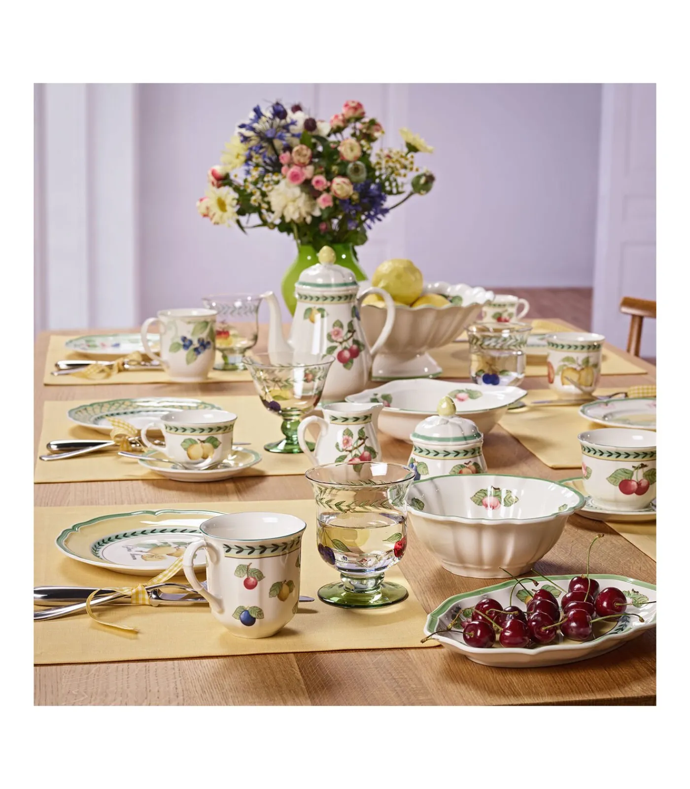 Hot Melkkannetje 6-pers. French Garden Fleurence Koffie & Thee Maken