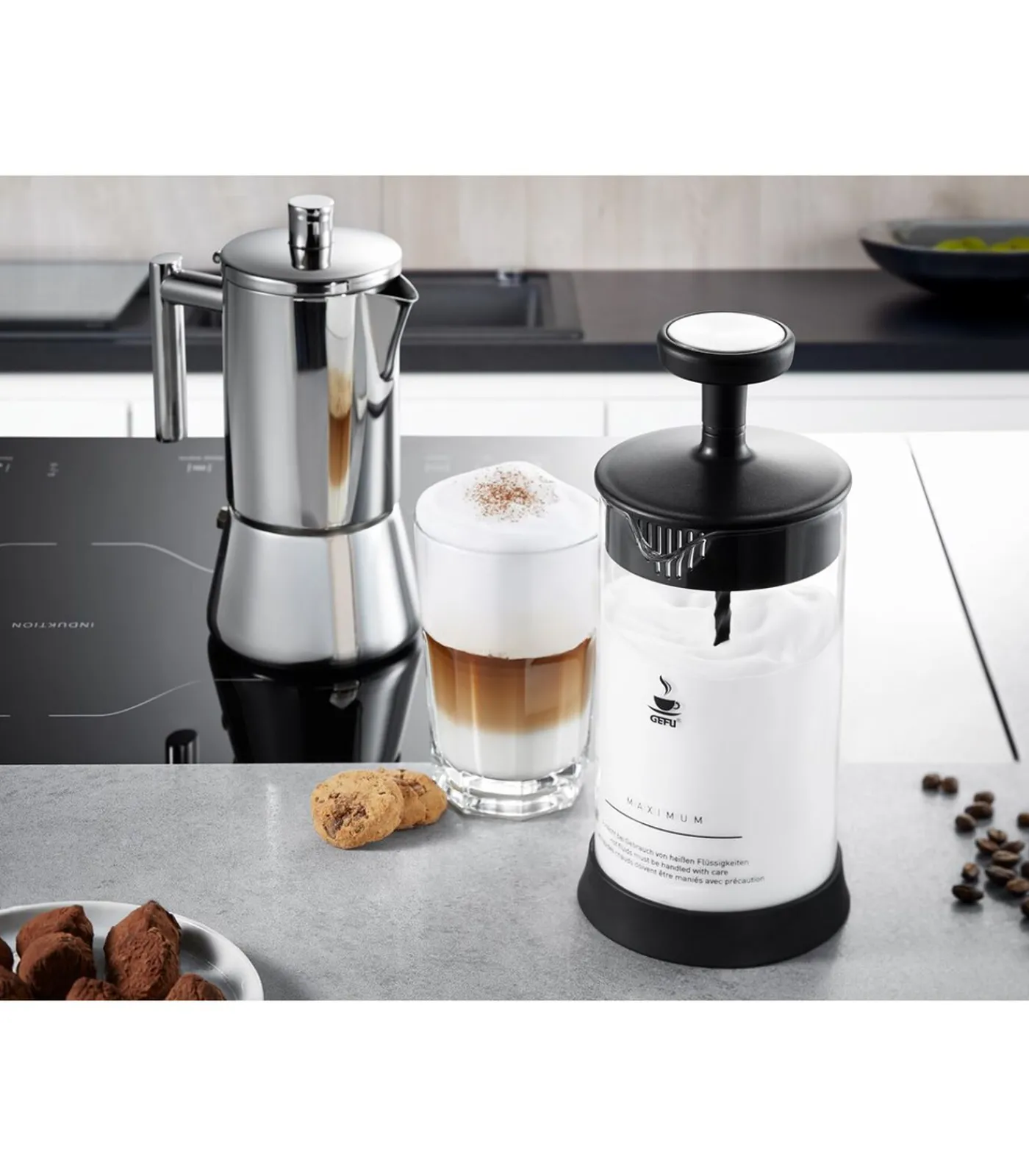 Clearance Melkopschuimer ANTONIO Koffie & Thee Maken